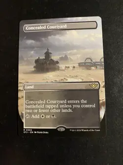 Concealed Courtyard - Extended - MTG - OTJ - NM - Image 1