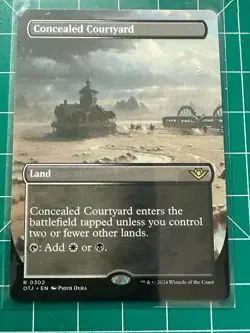 Concealed Courtyard - Extended - MTG - OTJ - NM - Image 1