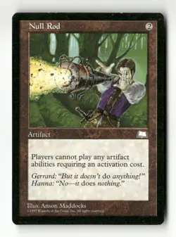 Null Rod Weatherlight # Magic the Gathering - Image 1