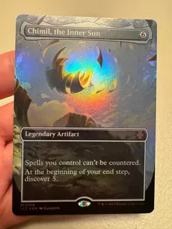 MTG Chimil, the Inner Sun LCC 0106 NM FOIL, Borderless - Image 1