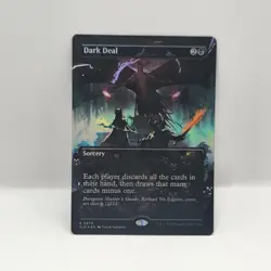 Dark Deal #873 FOIL MTG Secret Lair Dungeons & Dragons 50th Anniversary - Image 1
