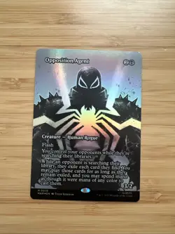 x1 Opposition Agent - Foil - Borderless M MTG Marvel Universe M/NM, English - Image 1