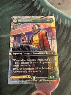 Miles Morales (0200) (Borderless) Marvel's Spider-Man Regular - Image 1