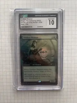 Viridian Shaman 0782 Foil Extended Art Secret Lair Drop MTG NM Condition - Image 1