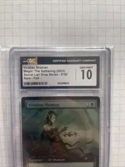 Viridian Shaman 0782 Foil Extended Art Secret Lair Drop MTG NM Condition - Image 2