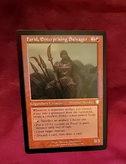 MTG Farid, Enterprising Salvager (13/240) The Brothers' War Commander LP - Image 1