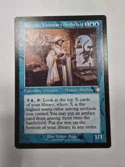 Muzzio, Visionary Architect (Retro Frame) Commander: the Brothers' War Regular - Image 1
