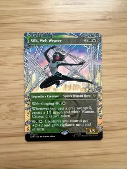 Silk, Web Weaver (Borderless) - Marvel’s Spider-Man (SPM) - NM - Image 1