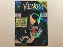 MTG Marvel’s Spider-Man EDDIE BROCK Borderless Foil NM (0042BIN) Graded Power - Image 2
