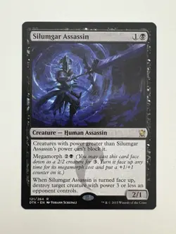 Silumgar Assassin MTG Magic the Gathering Card NM Near Mint DTK - Image 1