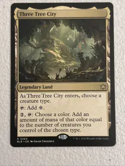 Three Tree City MTG Bloomburrow NM - Image 1