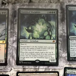 MTG Edge of Eternities Green Lot of 10 cards. Ouroboroid Foil, Terrasymbiosis. - Image 5