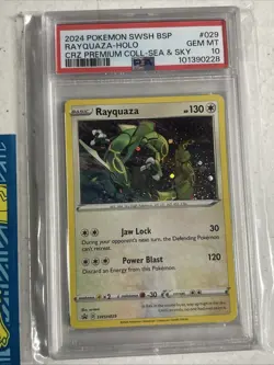 Rayquaza - Holo #SWSH029 - 2024 Pokemon SWSH Black Star Promo - GEM MINT PSA 10 - Image 1