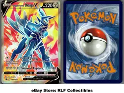 2022 Pokemon, Sword & Shield Promos, #SWSH255 OF Dialga V, Black Star Promo - Image 1
