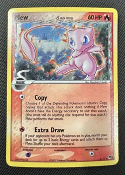 Pokemon TCG: Mew (Delta Species) Rare 003/017 POP Series 5 (Holo) - Image 2
