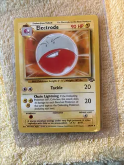 Electrode 18/64 Jungle Non Holo Rare 1999 Pokemon Card - Image 1