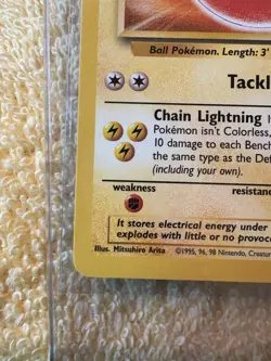 Electrode 18/64 Jungle Non Holo Rare 1999 Pokemon Card - Image 4