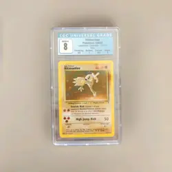 Hitmonlee 2002 Holo | CGC 8 | Vintage Pokemon Card | WOTC Era|Rare Sub Grades - Image 1