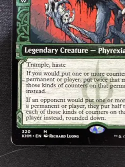 Magic the Gathering Vorinclex, Monstrous Raider Kaldheim MTG Card #320 NM - Image 2