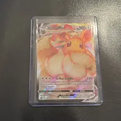 Pokemon TCG Eevee VMAX SWSH087 Shining Fates Promo Card (NM Condition) - Image 3