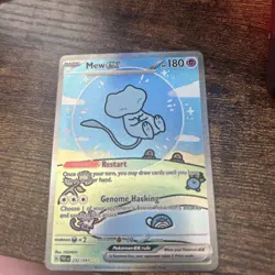 Pokemon TCG Bubble Mew EX Paldean Fates Special Illustration Rare Card 232/091 - Image 3