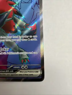 N's Zoroark EX 175/159 Full Art NM/M Journey Together Pokemon Card - Image 5