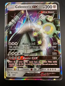 Pokemon - Celesteela GX - SM67 - Black Star Promo - Half Art Card - Image 1