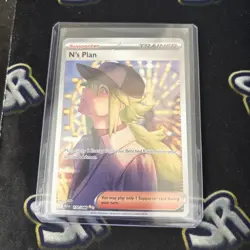 N's Plan SAR 173/086 SV11B Black Bolt English Pokemon Card 2025 SIR Pack Fresh - Image 1