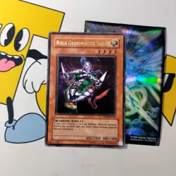 Yugioh Ninja Grandmaster Sasuke SOD-EN019 Ultimate Rare Soul of the Duelist Card - Image 1
