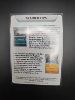 Destined Rivals Pack Art Trainer Tip PreRelease Card Cynthia Garchomp Exclusive - Image 2