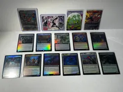 MTG Magic the Gathering Spider-Man 15 Card lot NM Pack Fresh Cards - Image 1