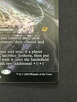 MTG Sothera, the Supervoid #0360 Foil, Showcase, Edge of Eternities Mythic Card - Image 3