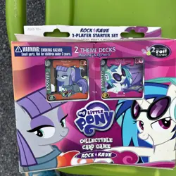 2014 Hasbro My Little Pony Rock N Rave Card Game Starter Set 2 pks, NEW SEALED - Image 1