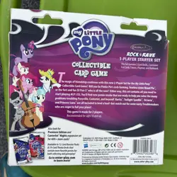 2014 Hasbro My Little Pony Rock N Rave Card Game Starter Set 2 pks, NEW SEALED - Image 2