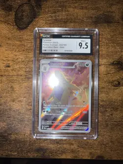 Pokemon TCG Tyranitar Scarlet & Violet Paldea Evolved Holo Card 222/193 CGC 9.5 - Image 1
