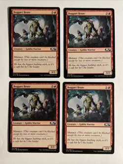 4x Mtg Core Set 2019 M19 Boggart Brute NM Magic The Gathering - Image 1