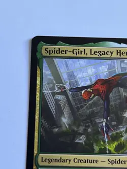 Spider-Girl Legacy Hero 149 MTG Marvels Spider-Man 2025 Near Mint Non Foil - Image 5