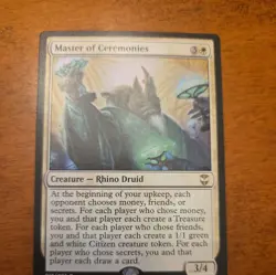 MTG Borderless Commander: Streets of New Capenna NCC Master of Ceremonies MINT - Image 1
