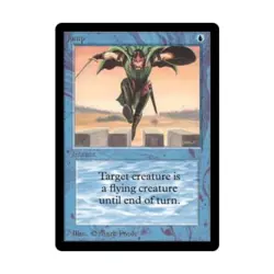 WOTC MtG Beta Jump (C) EX - Image 1