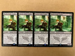 MTG 4x Mardu Strike Leader # 75 Fate Reforged Modern Magic the Gathering x4 NM - Image 1