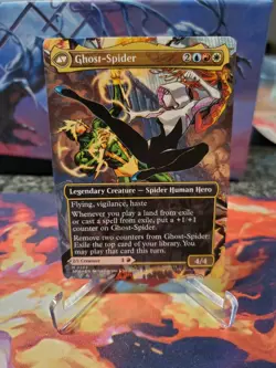 Gwen Stacy (Borderless) 0202 (M) MTG Marvel's Spider-Man (SPM) - Image 4