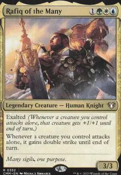 Rafiq of the Many 2023 MTG #352 Masters/Rare Commander Masters - Image 1