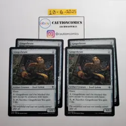 Gingerbrute x4 NM Throne of Eldraine MAGIC Mtg (Box11) - Image 1