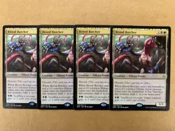 MTG 4x Brood Butcher # 199 Battle for Zendikar Magic the Gathering x4 NM - Image 1