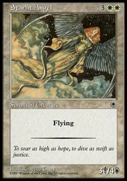 Starlit Angel - Medium Play MTG Portal - Image 1