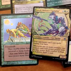 Kutzil, Malamet Exemplar *Cute CATS* Tribal - Custom Complete Commander Deck MTG - Image 1