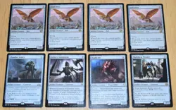 MTG 8x Rare Artifact Creatures JUNK DIVER, CHAMBER SENTRY, DUPLICANT, MULTIFORM - Image 1