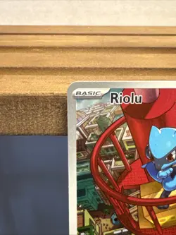Stamped Riolu MEP 010 Mega Evolutions Black Star Promo Pokemon Center - Image 2
