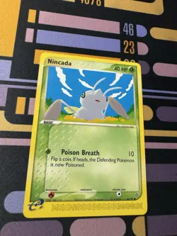 Nincada 66/97 2003 EX Dragon Common Pokemon Trading Card - Image 1