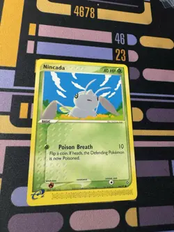 Nincada 66/97 2003 EX Dragon Common Pokemon Trading Card - Image 5